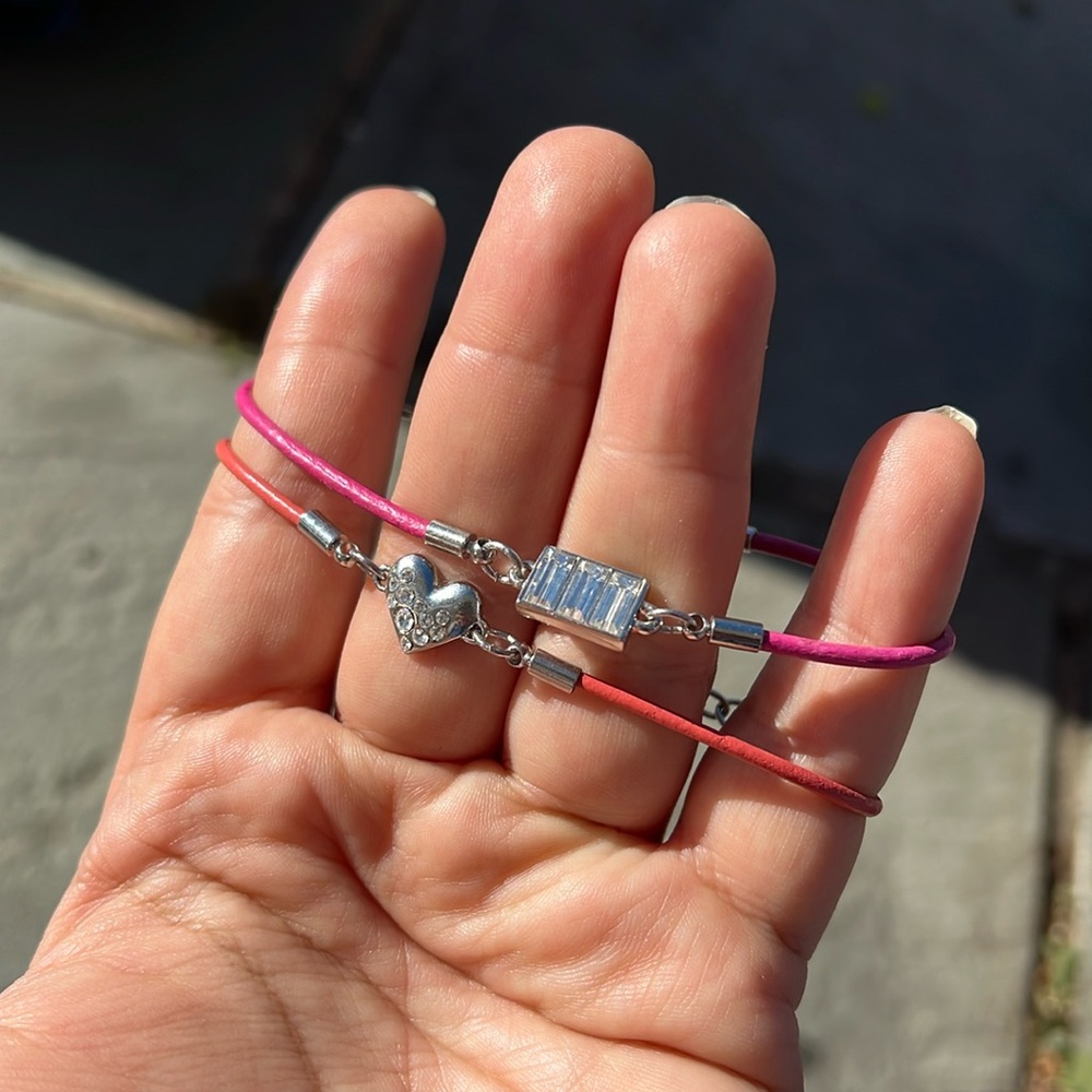 Lia Sophia set of 2 bracelets